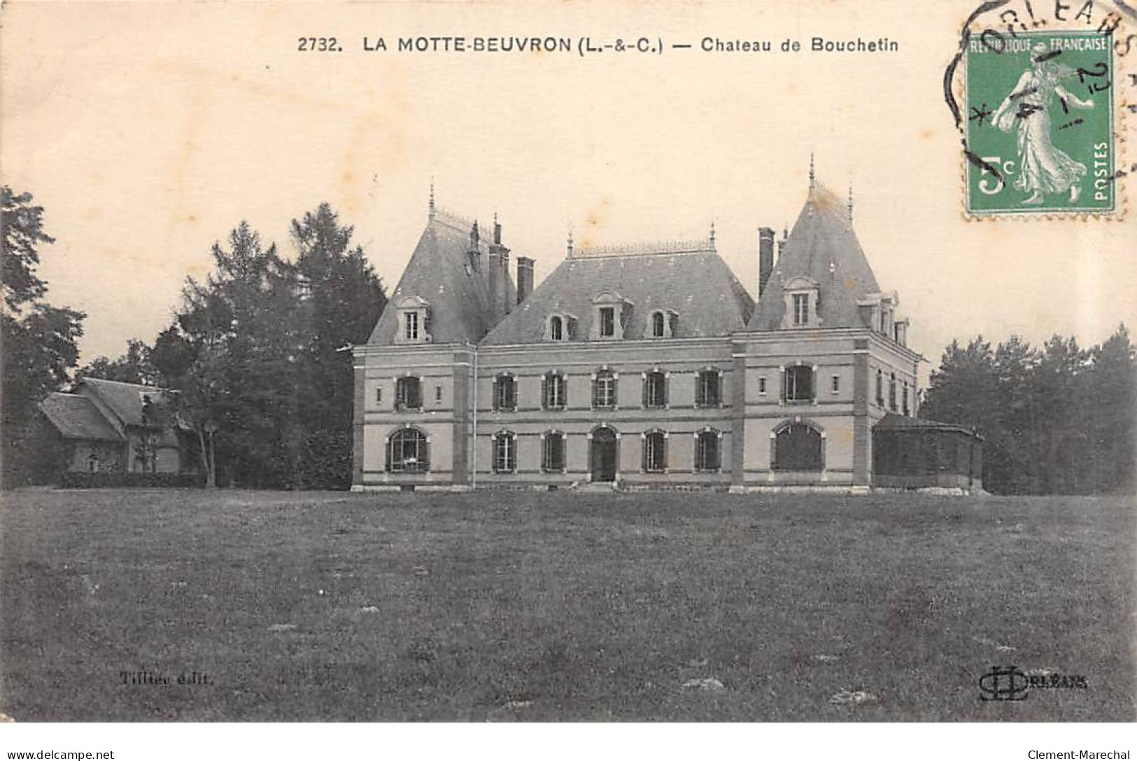 LAMOTTE BEUVRON - Château De Bouchetin - Très Bon état - Lamotte Beuvron