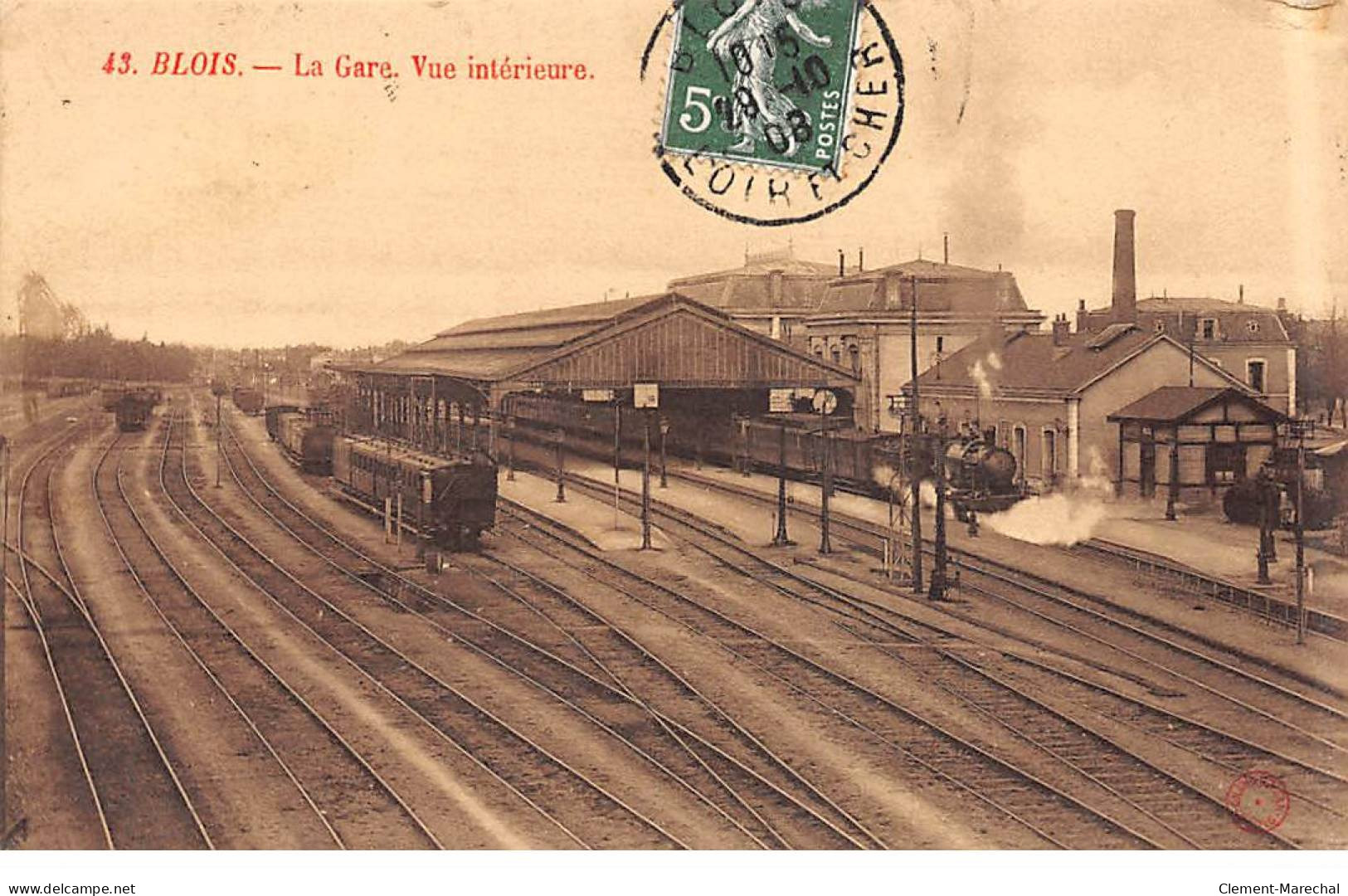 BLOIS - La Gare - Vue Intérieure - Très Bon état - Blois