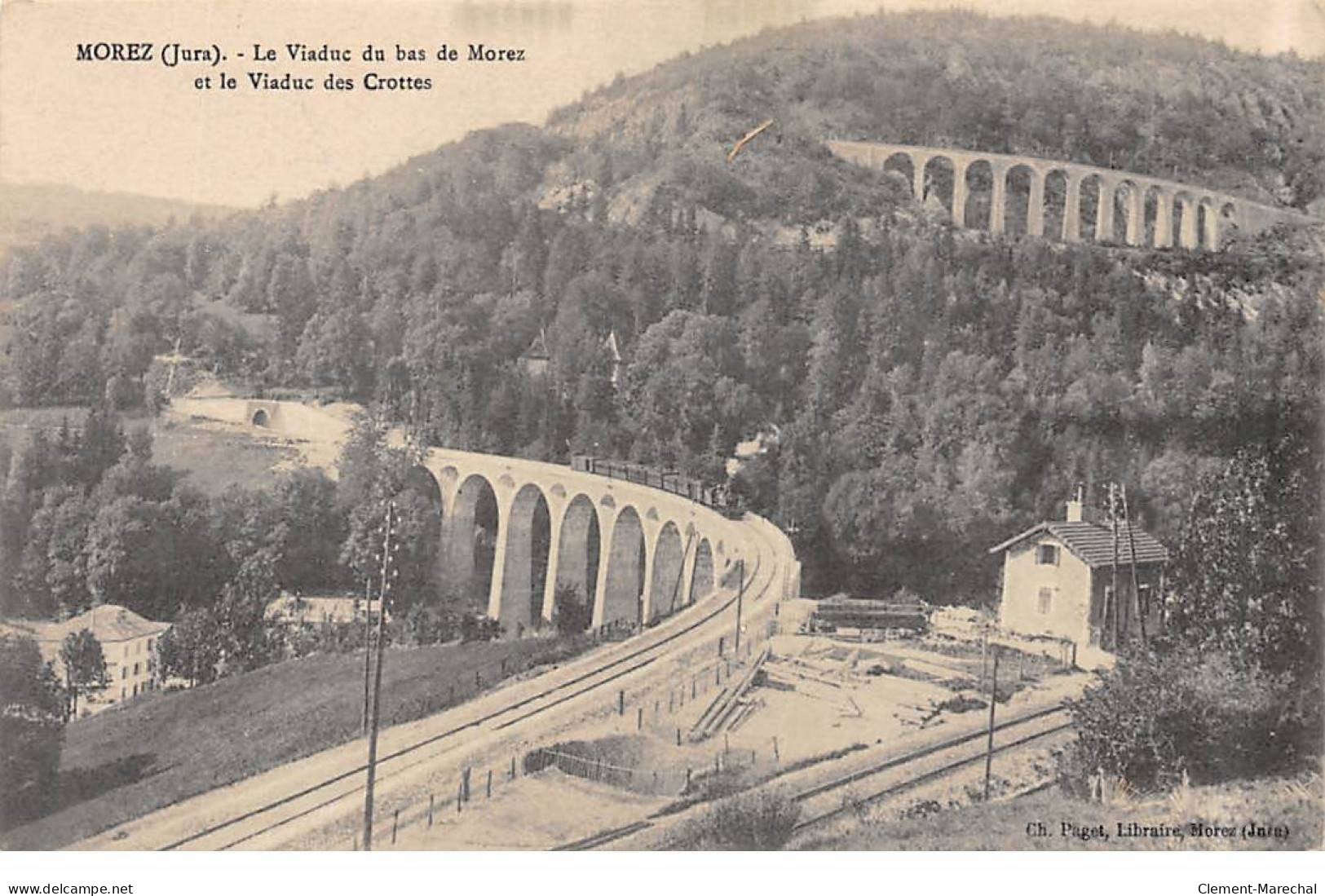 MOREZ - Le Viaduc Du Bas De Morez Et Le Viaduc Des Crottes - Très Bon état - Morez