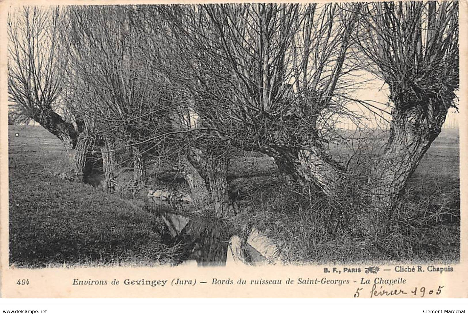 Environs De GEVINGEY - Bords Du Ruisseau De SAINT GEORGES - La Chapelle - Très Bon état - Autres & Non Classés