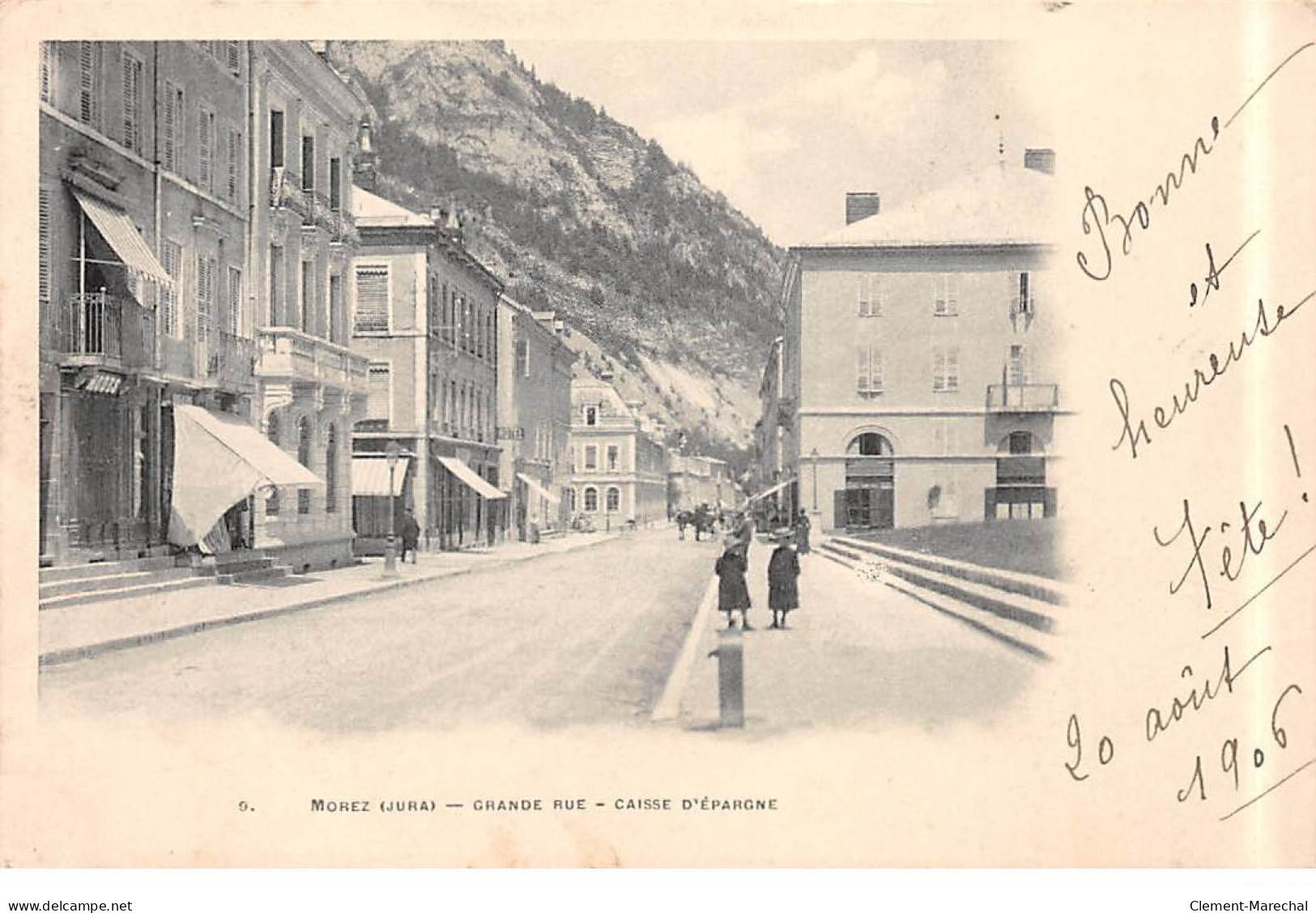 MOREZ - Grande Rue - Caisse D'Epargne - état - Morez