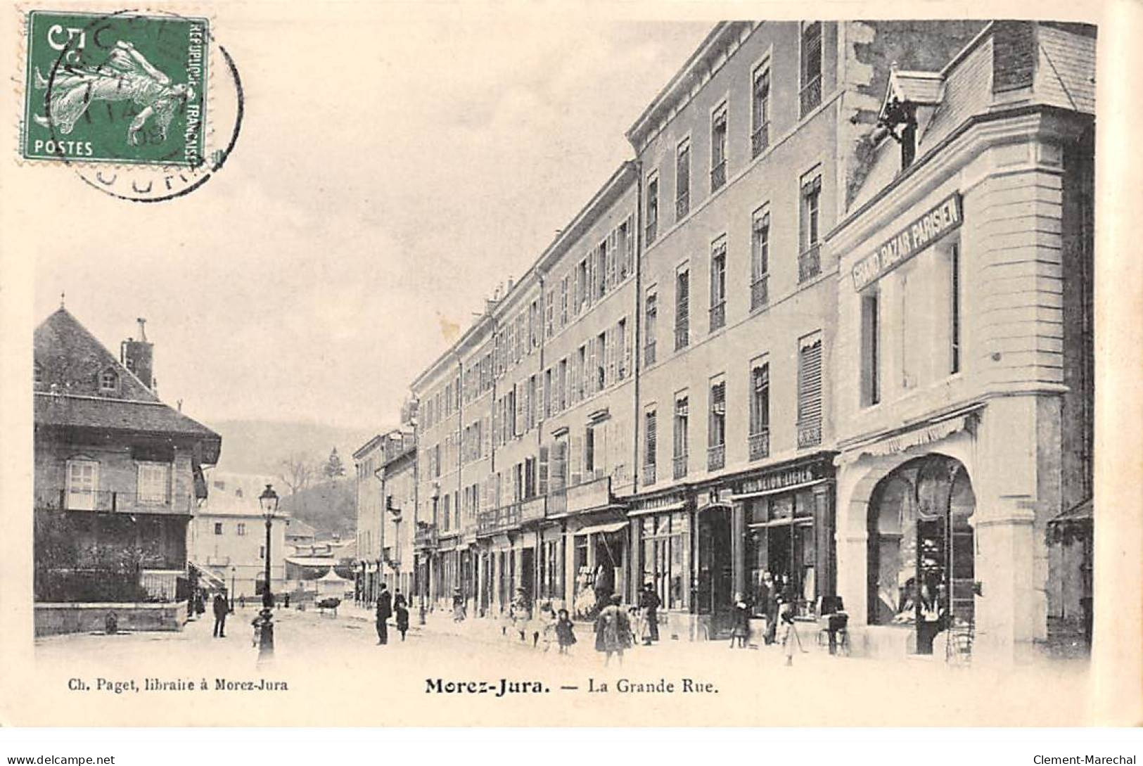 MOREZ - La Grande Rue - Très Bon état - Morez