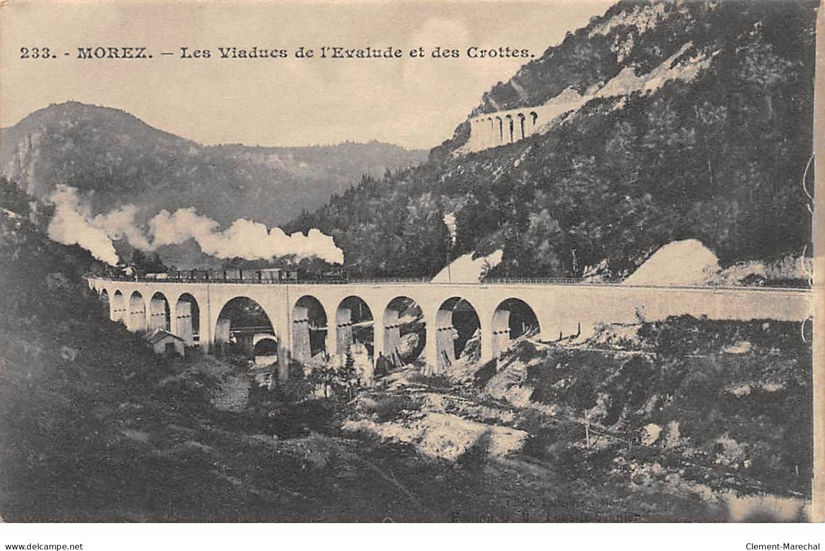 MOREZ - Les Viaducs De L'Evalude Et Des Crottes - Très Bon état - Morez