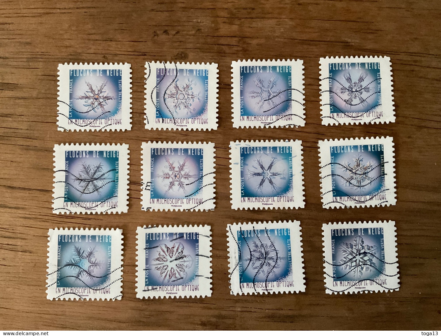 2018, Série Complète Y&T 1629/1640 (ADH18) - Used Stamps