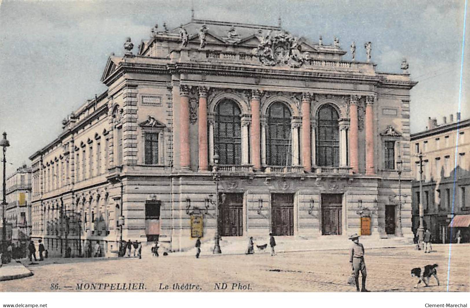 MONTPELLIER - Le Théâtre - Très Bon état - Montpellier