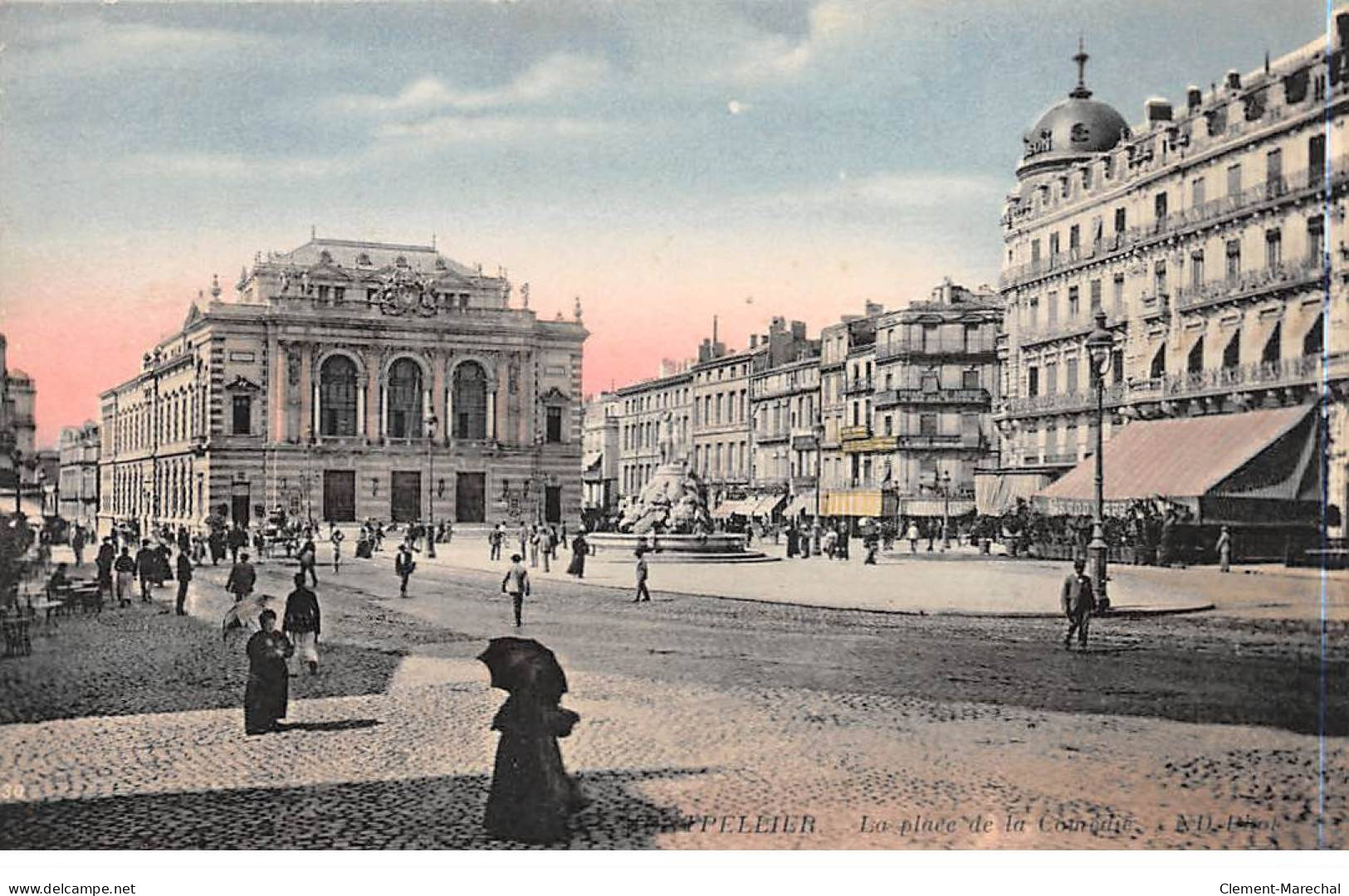 MONTPELLIER - La Place De La Comédie - Très Bon état - Montpellier