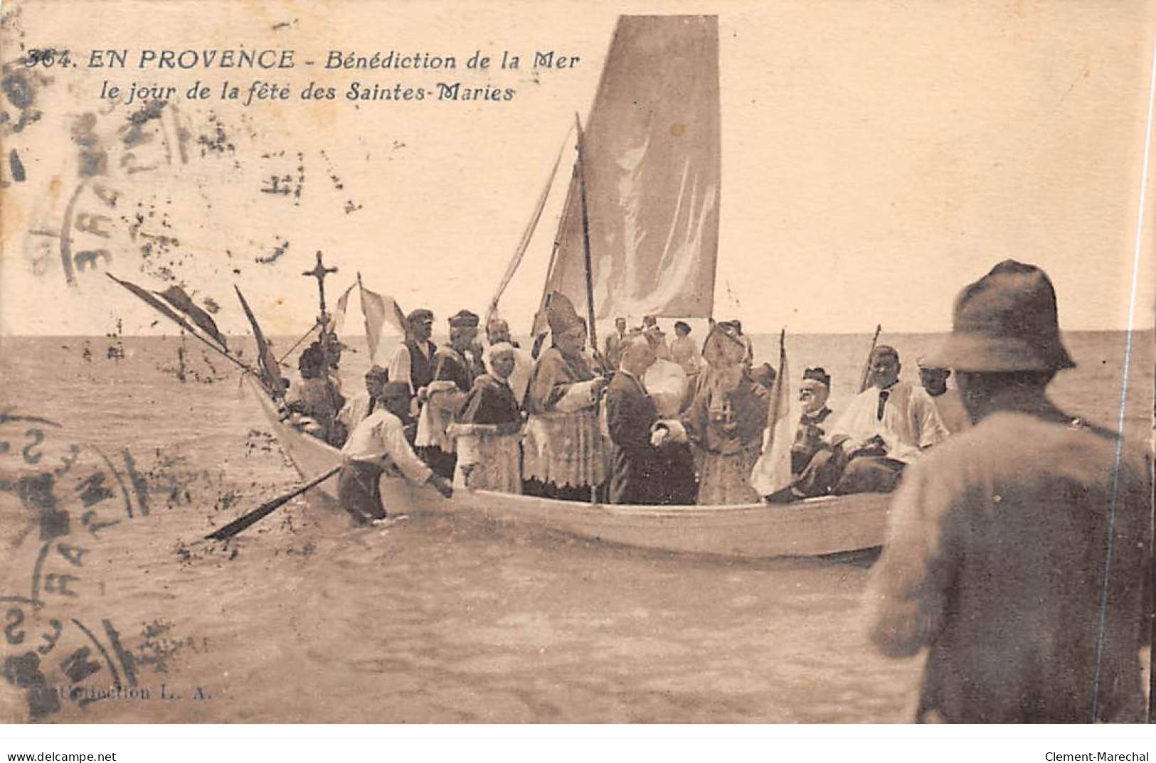 En Provence - Bénédiction De La Mer Le Jour De La Fêtes Des SAINTES MARIES - Très Bon état - Autres & Non Classés