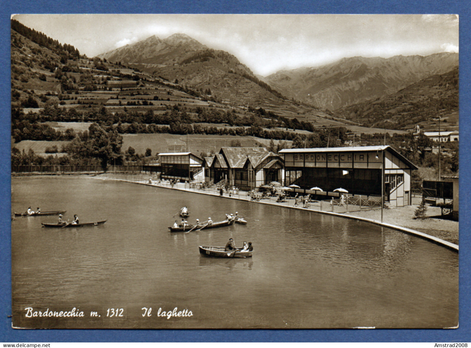 1955 - BARDONECCHIA - IL LAGHETTO  -  ITALIE - Other Monuments & Buildings