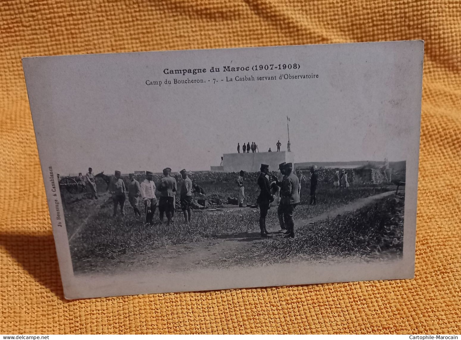 *A17*- Cp35 - Camp Du Boucheron : La Casbah Servant D'Observatoire - Other & Unclassified