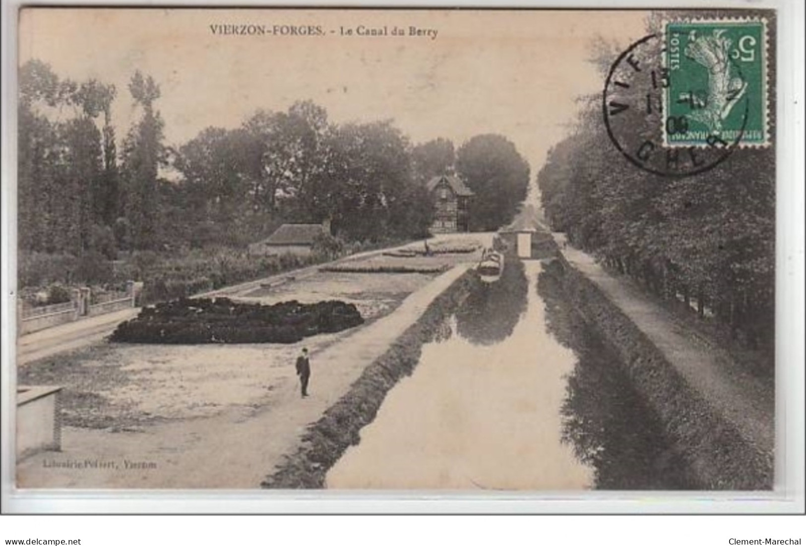 VIERZON-FORGES : Le Canal Du Berry - Très Bon état - Vierzon