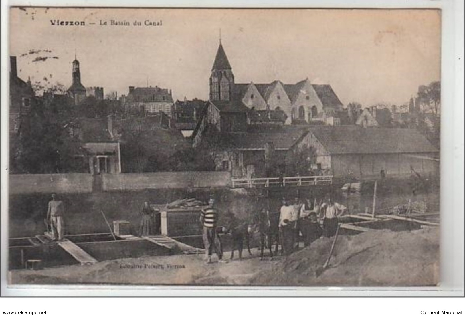 VIERZON : Le Bassin Du Canal - Très Bon état - Vierzon