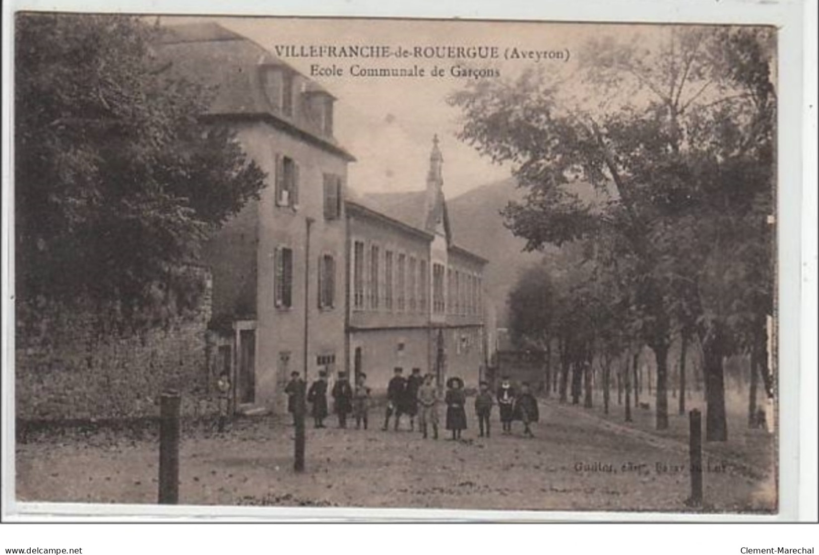 VILLEFRANCHE DE ROUERGUE : école Communale De Garçons - Très Bon état - Villefranche De Rouergue