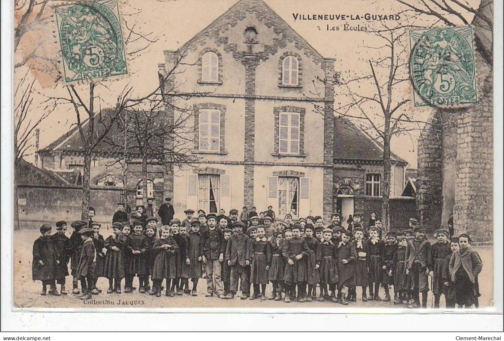 VILLENEUVE LA GUYARD : Les écoles - Très Bon état - Villeneuve-la-Guyard