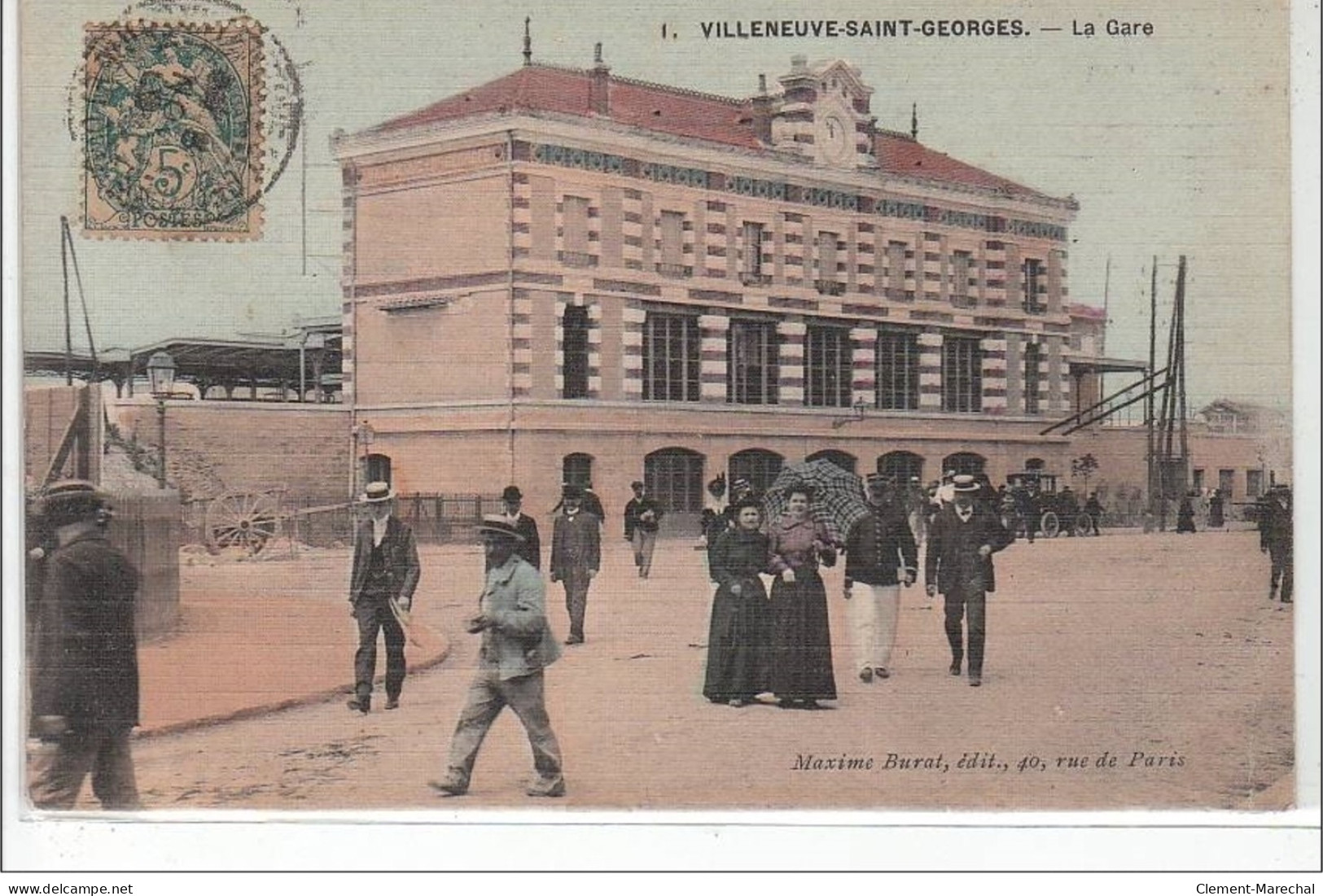 VILLENEUVE SAINT GEORGES : La Gare - Très Bon état - Villeneuve Saint Georges