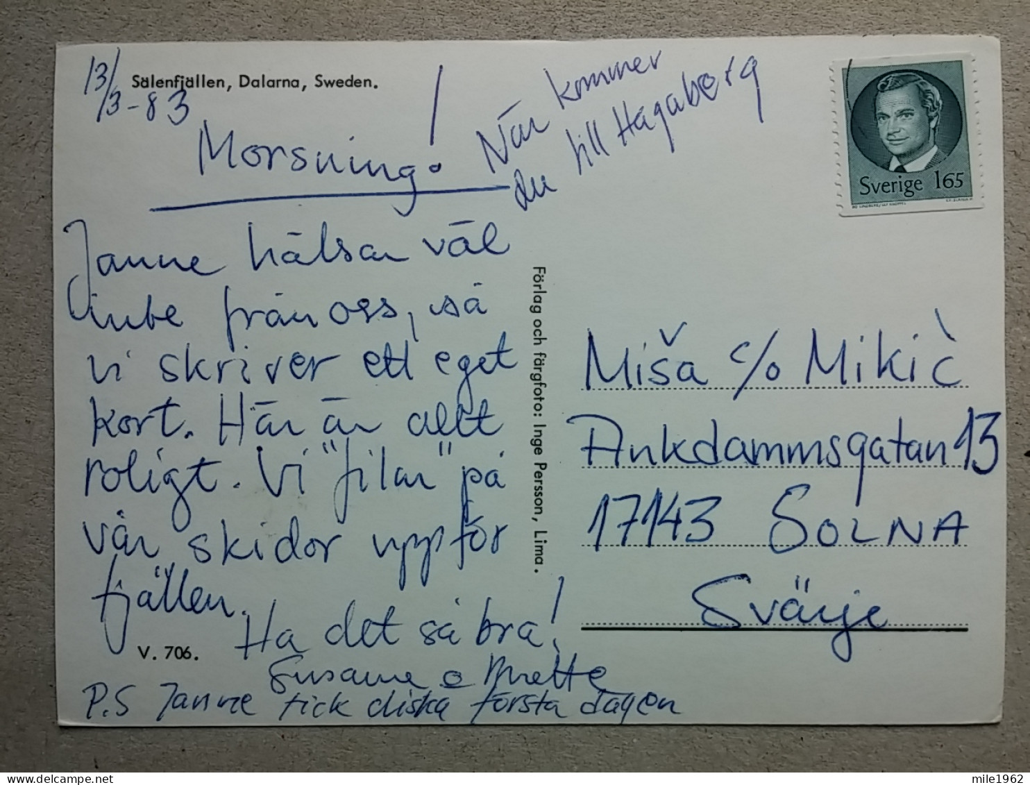 KOV 536-33 - SWEDEN, DALARNA, SALENFJALLEN, SKI SPORT, SKIING - Suède