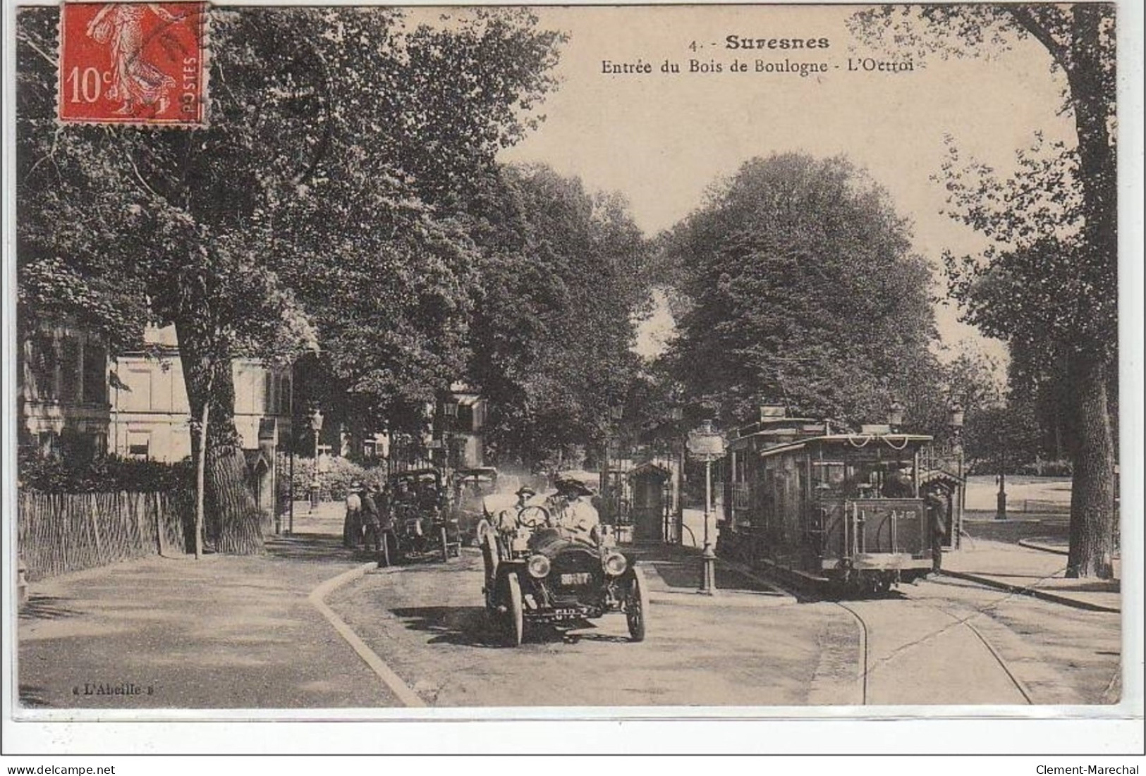 SURESNES : Entrée Du Bois De Boulogne - L'Octroi - état - Suresnes