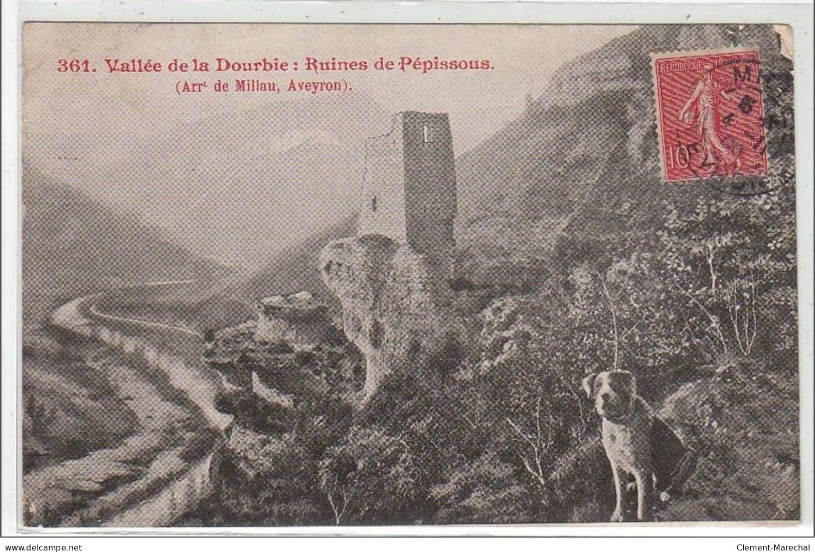 VALLEE DE LA DOURBIE : Ruines De PEPISSOUS - Très Bon état - Other & Unclassified