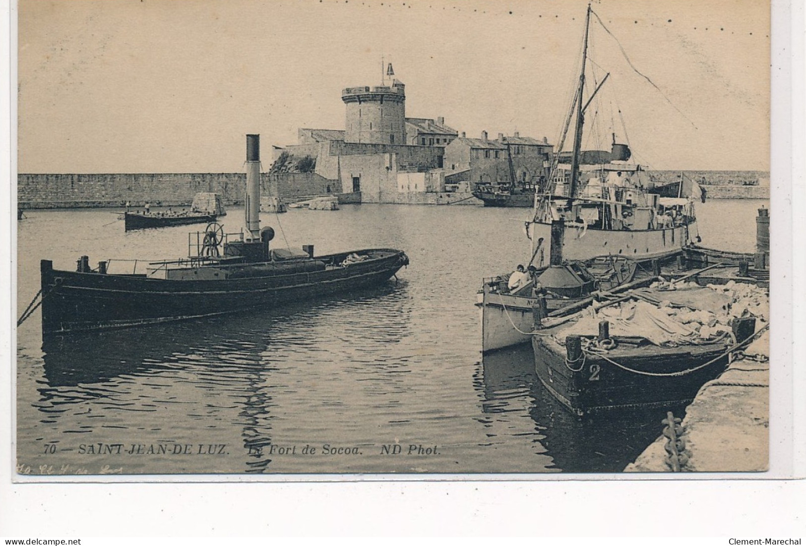 SAINT-JEAN De LUZ : Le Fort De Socoa - Tres Bon Etat - Saint Jean De Luz