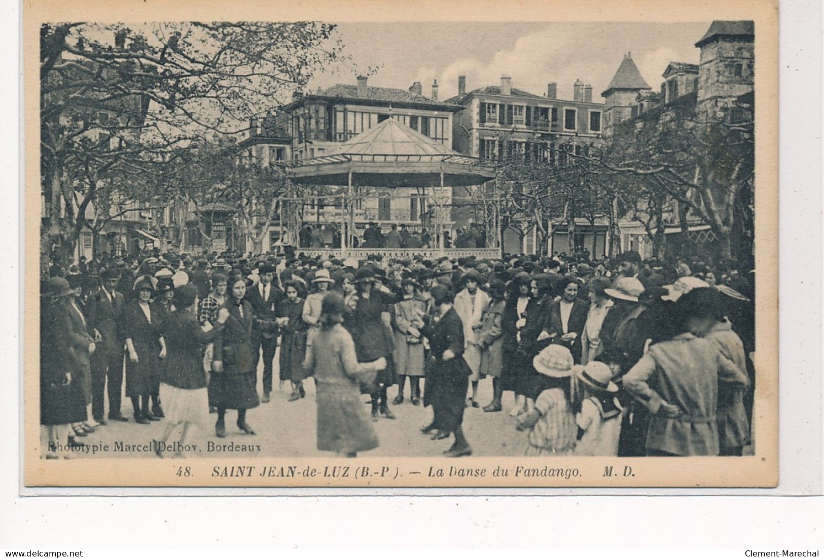 SAINT-JEAN De LUZ : La Danse Du Fandango - Tres Bon Etat - Saint Jean De Luz