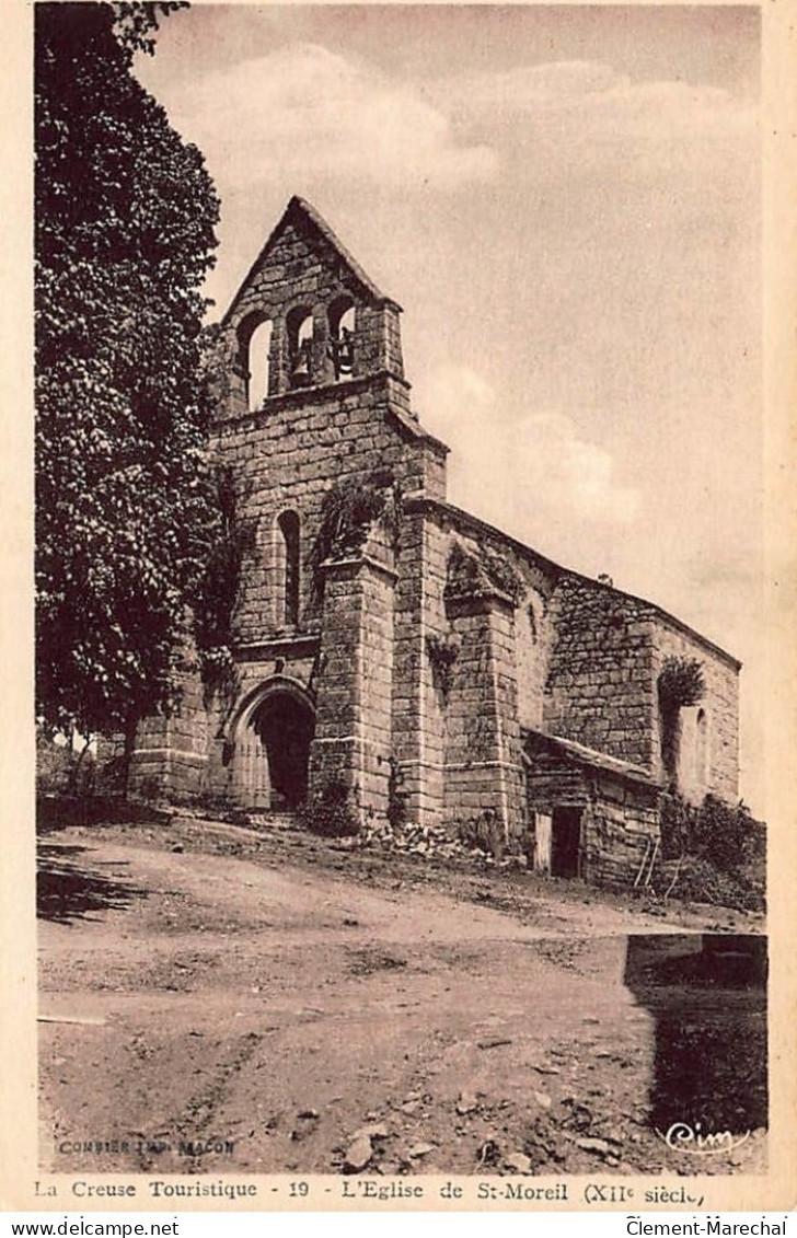 SAINT-MOREIL : L'eglise XIIe Siecle - Tres Bon Etat - Other & Unclassified