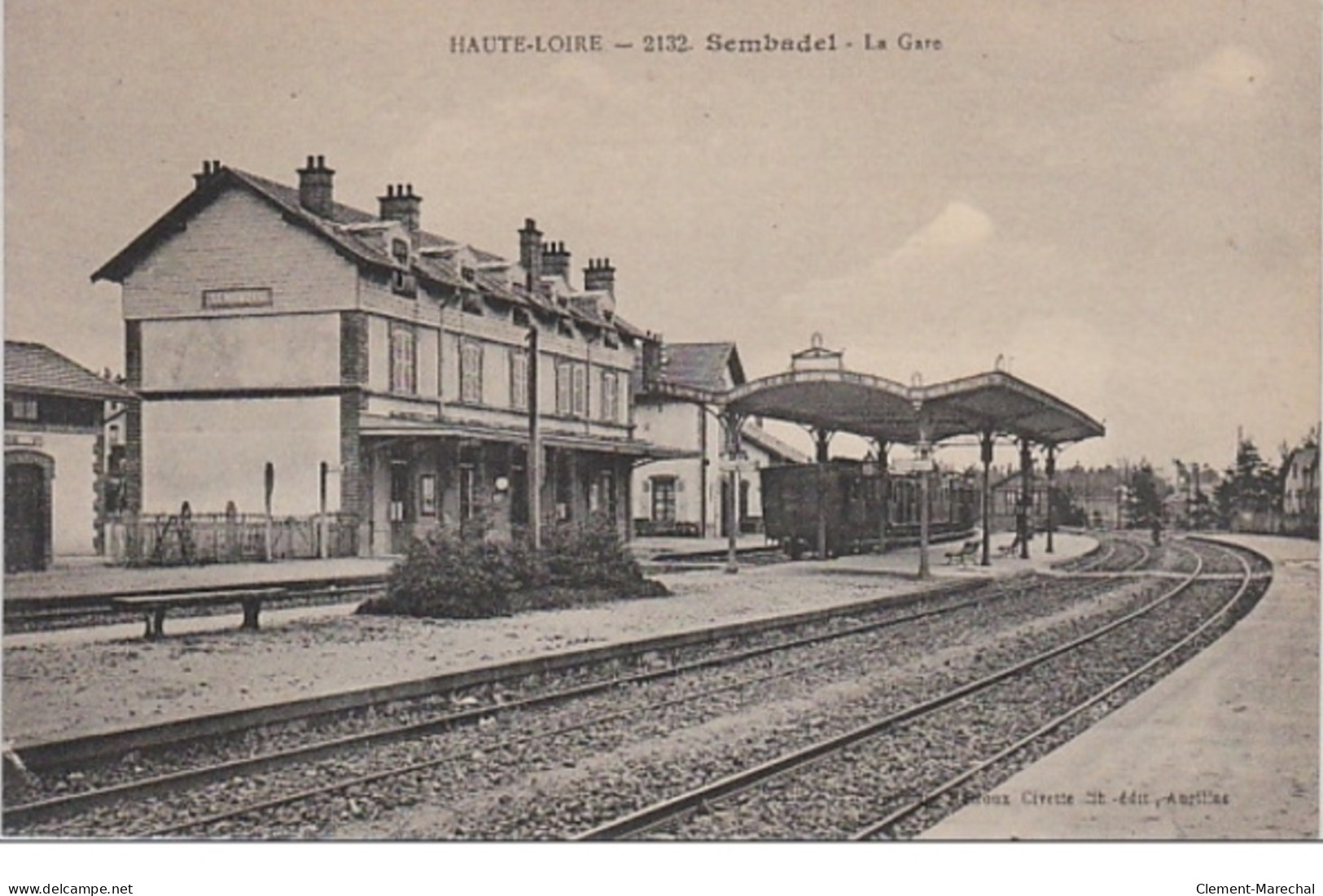 SEMBADEL : La Gare Vers 1910 - Très Bon état - Autres & Non Classés