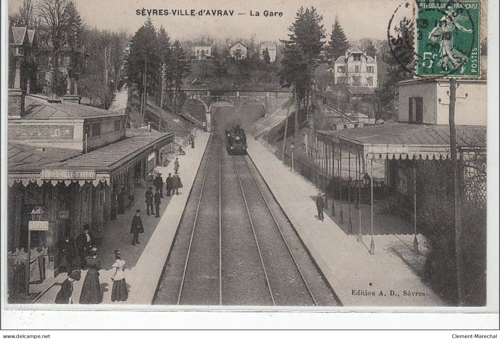 SEVRES VILLE D'AVRAY : La Gare - Très Bon état - Ville D'Avray