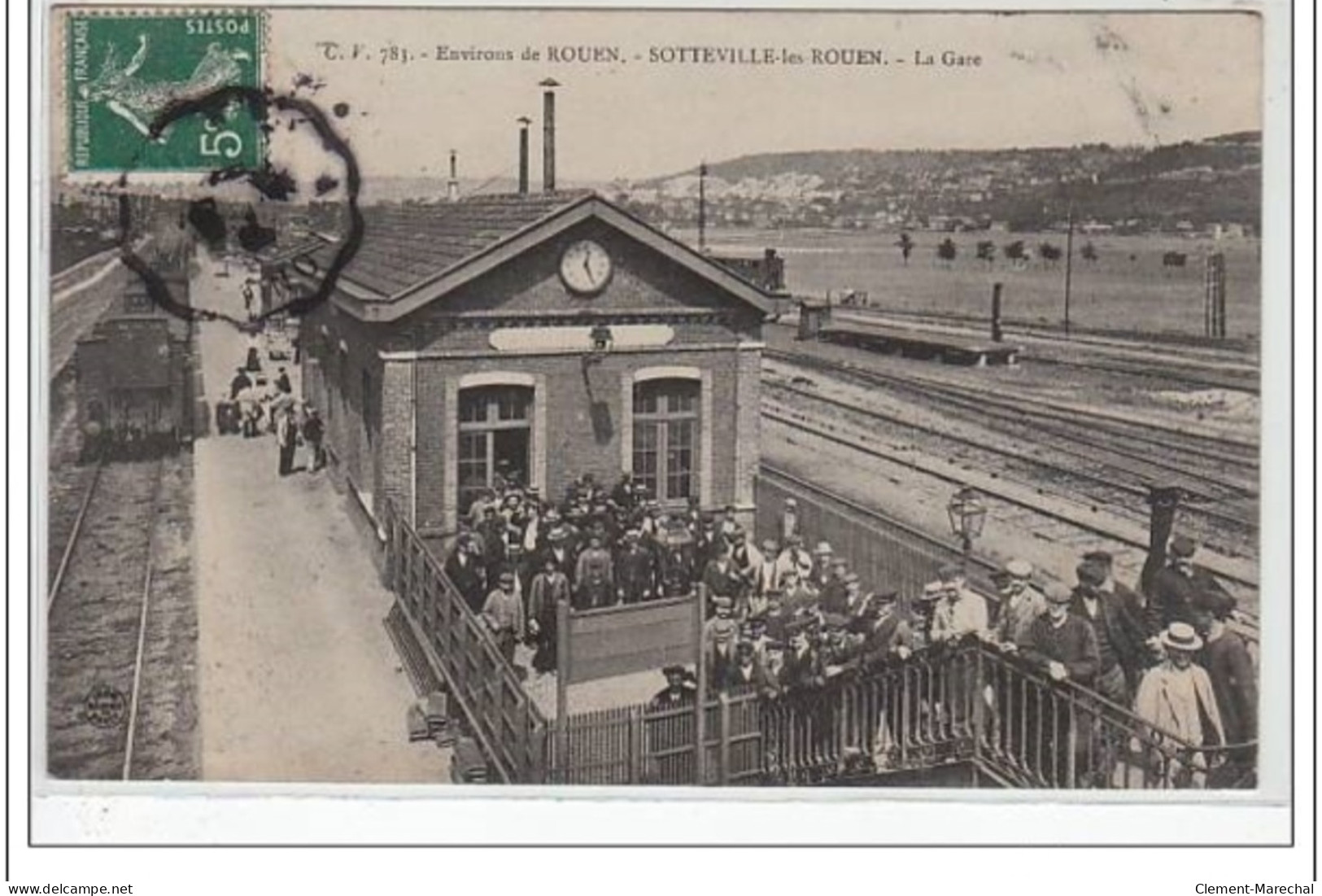 SOTTEVILLE LES ROUEN : La Gare  - Très Bon état - Sotteville Les Rouen