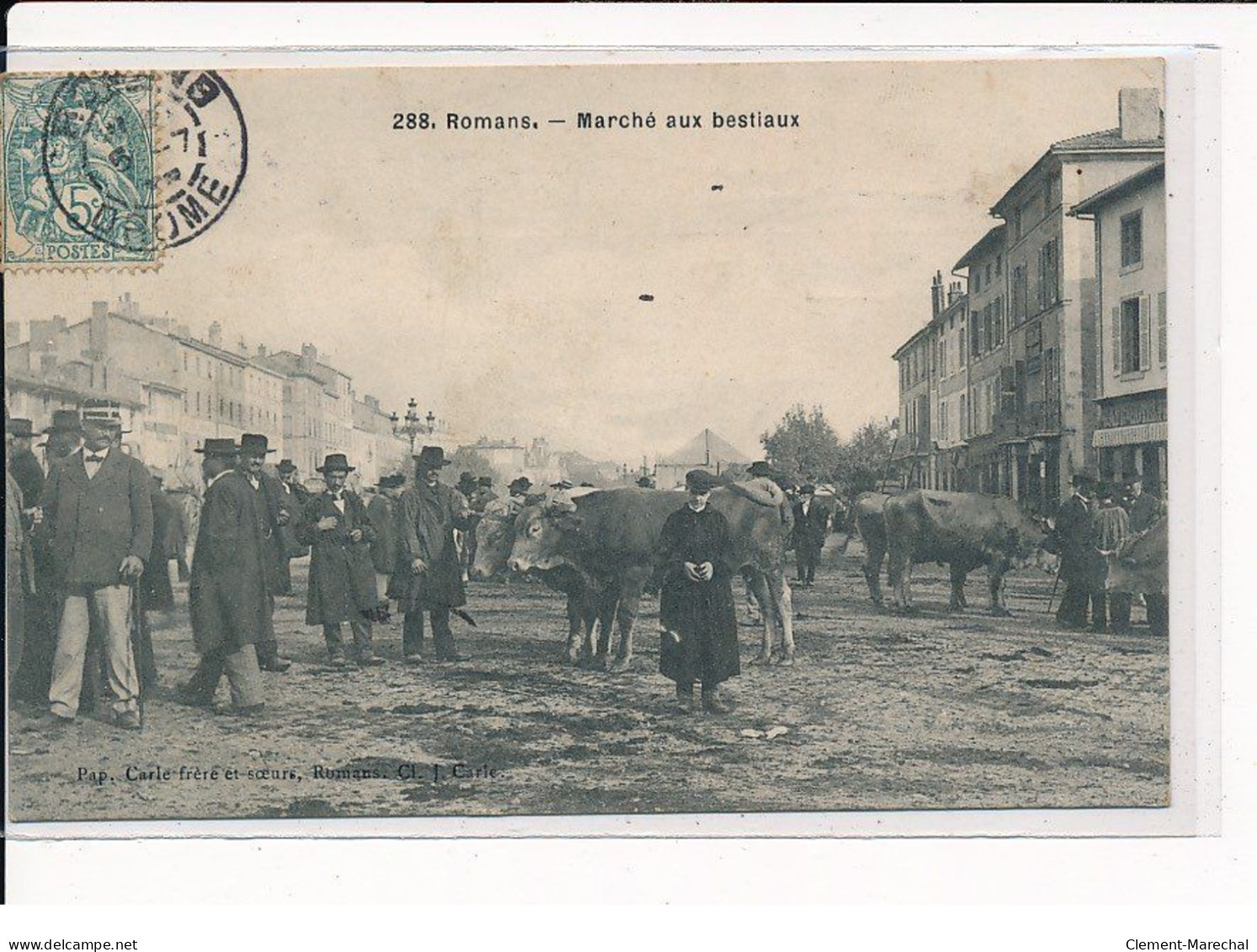 ROMANS : Marché Aux Bestiaux - Très Bon état - Romans Sur Isere