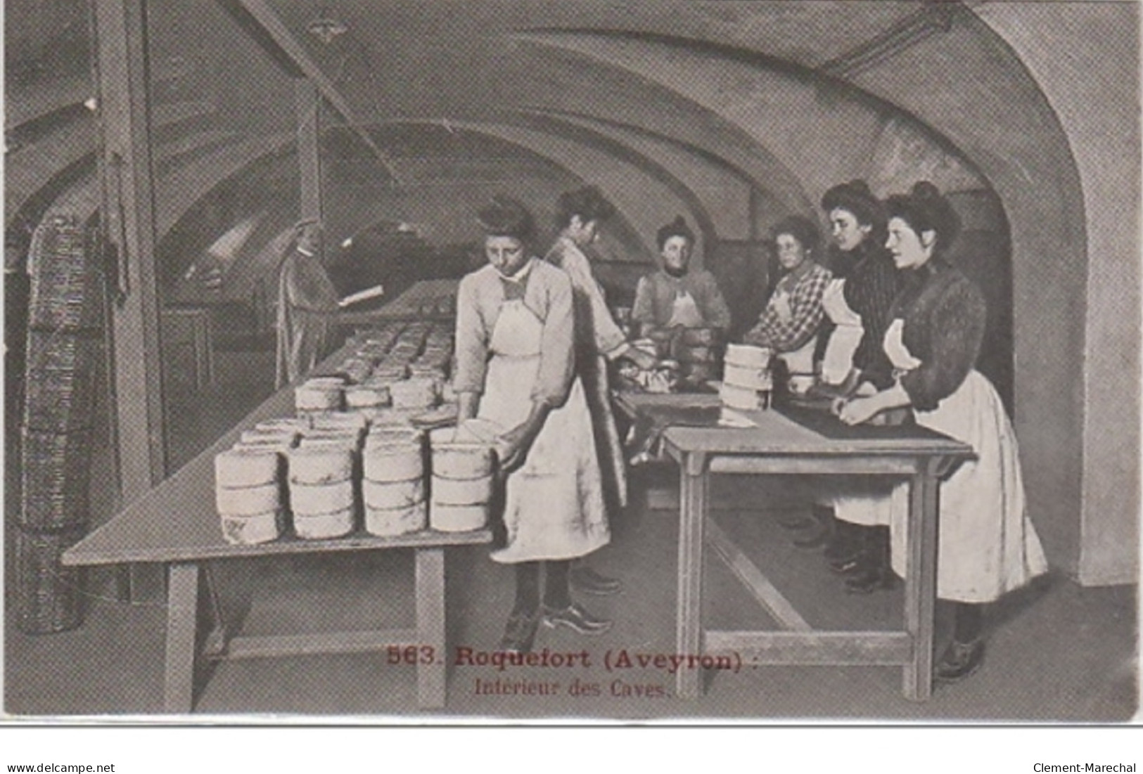 ROQUEFORT : La Fabrication Du Fromage Vers 1910 - Très Bon état - Other & Unclassified