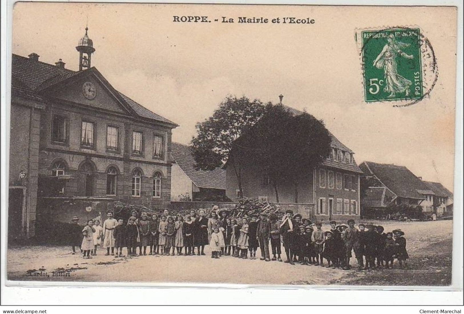 ROPPE : La Mairie Et L'école - Très Bon état - Other & Unclassified