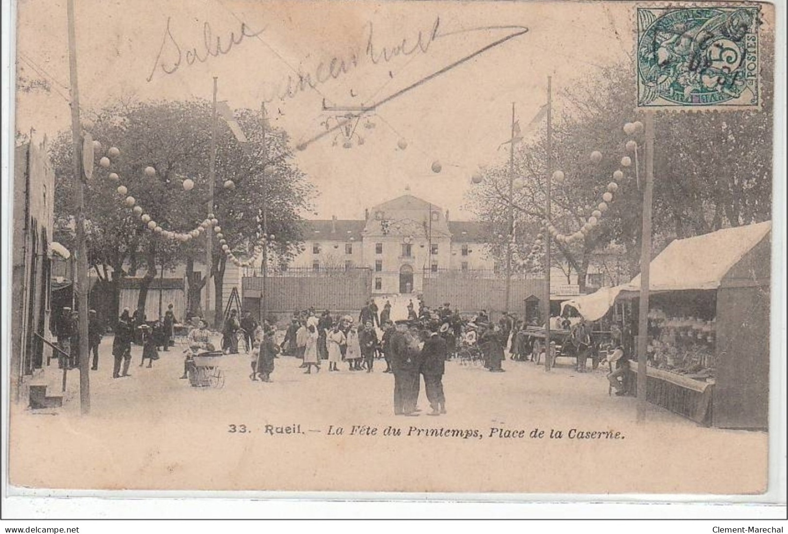 RUEIL : La Fête Du Printemps - Place De La Caserne - état - Rueil Malmaison