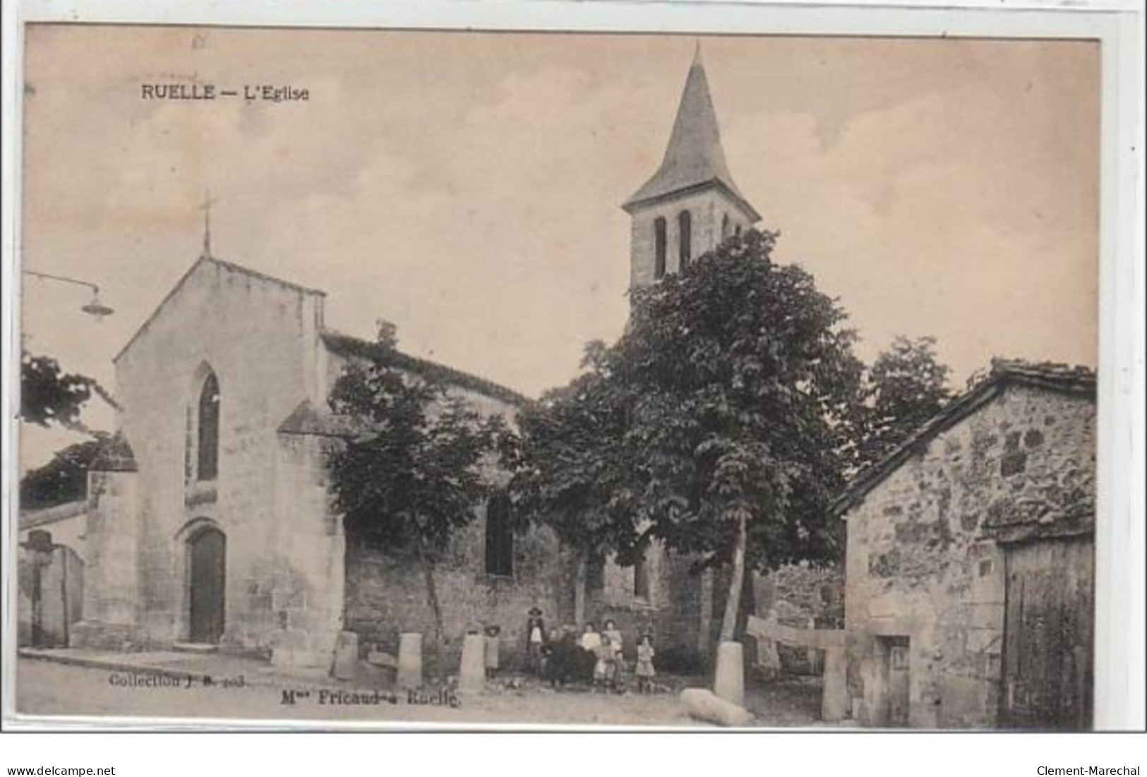 RUELLE : L'église - Très Bon état - Sonstige & Ohne Zuordnung