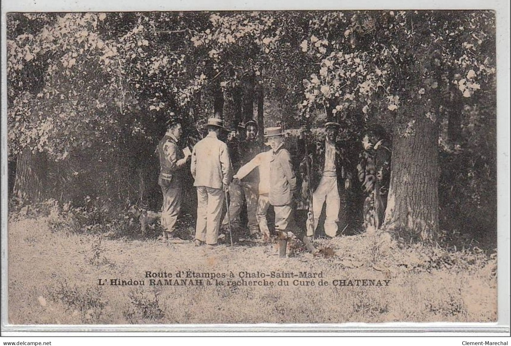 Route D'Etampes à Calo-Saint-Mard : L'hindou Ramanah à La Recherche Du Curé De Chatenay - Très Bon état - Sonstige & Ohne Zuordnung