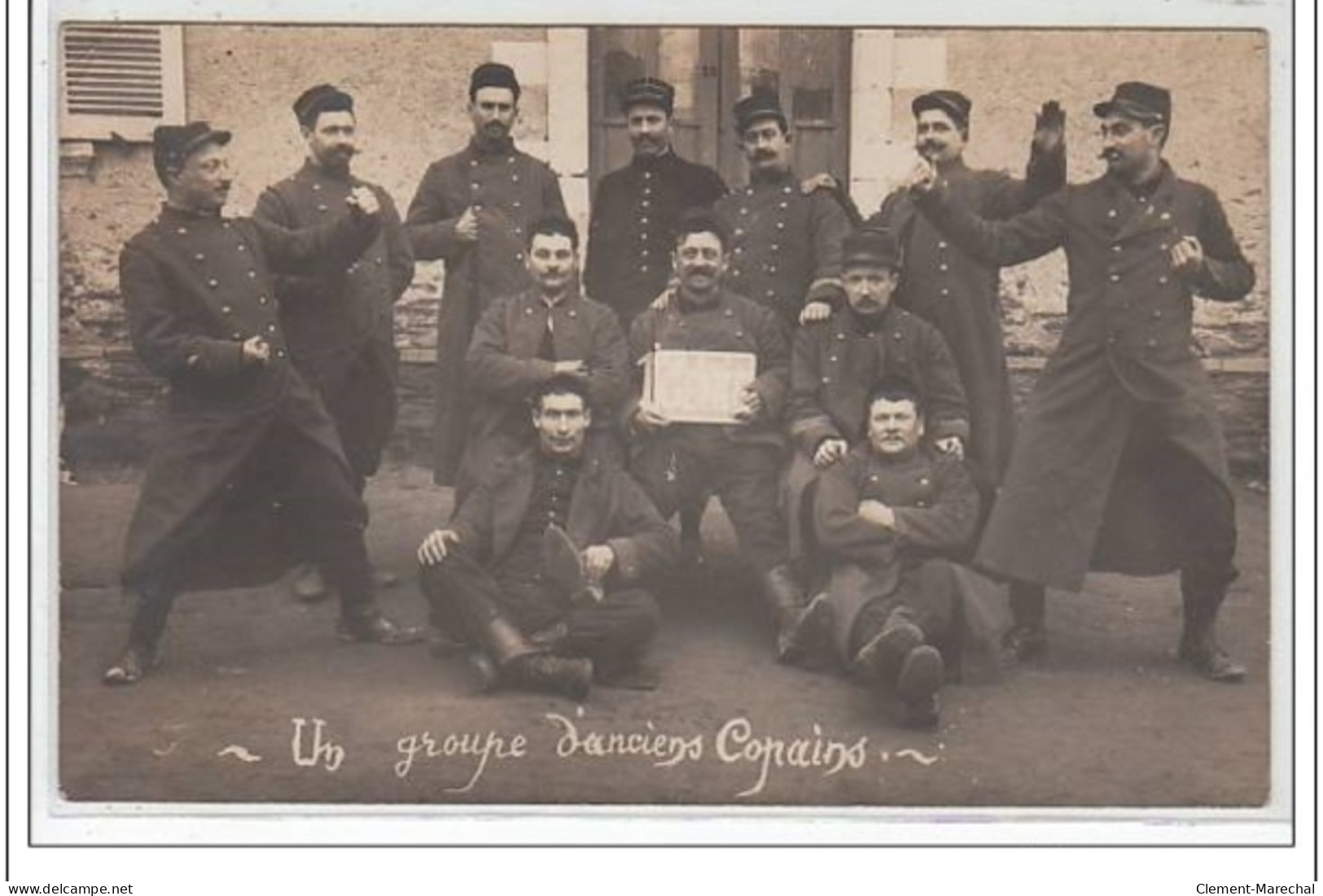 SAINT ENOGAT - CARTE PHOTO - MILITAIRES - Très Bon état - Sonstige & Ohne Zuordnung