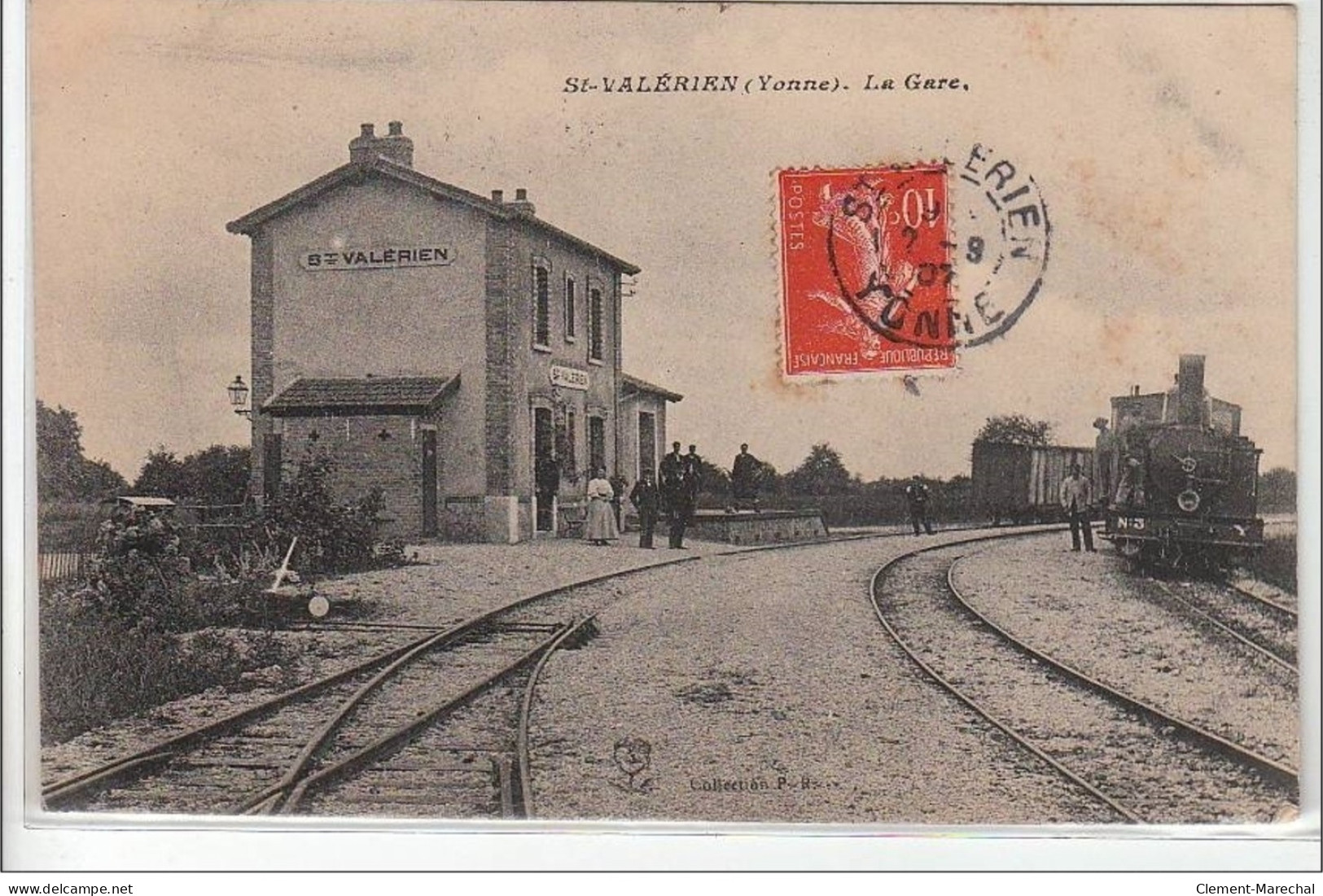 SAINT VALERIEN : La Gare - Très Bon état - Saint Valerien