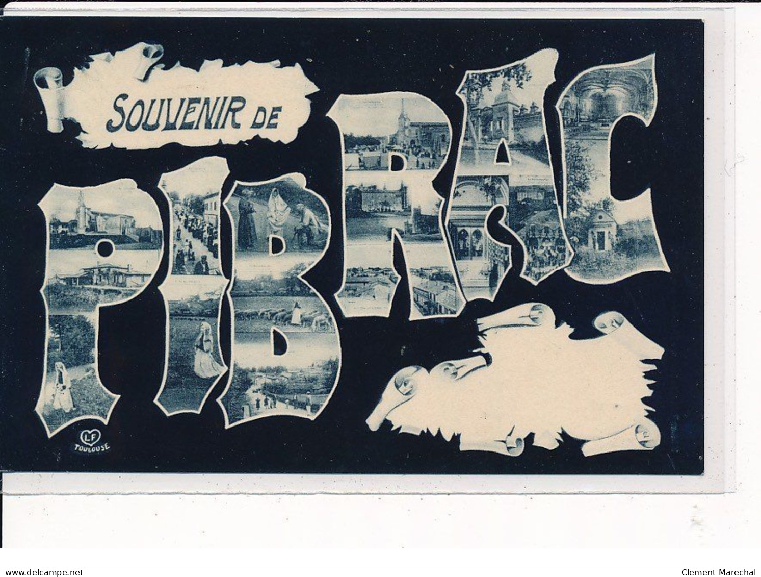 PIBRAC : Carte Souvenir - Très Bon état - Pibrac