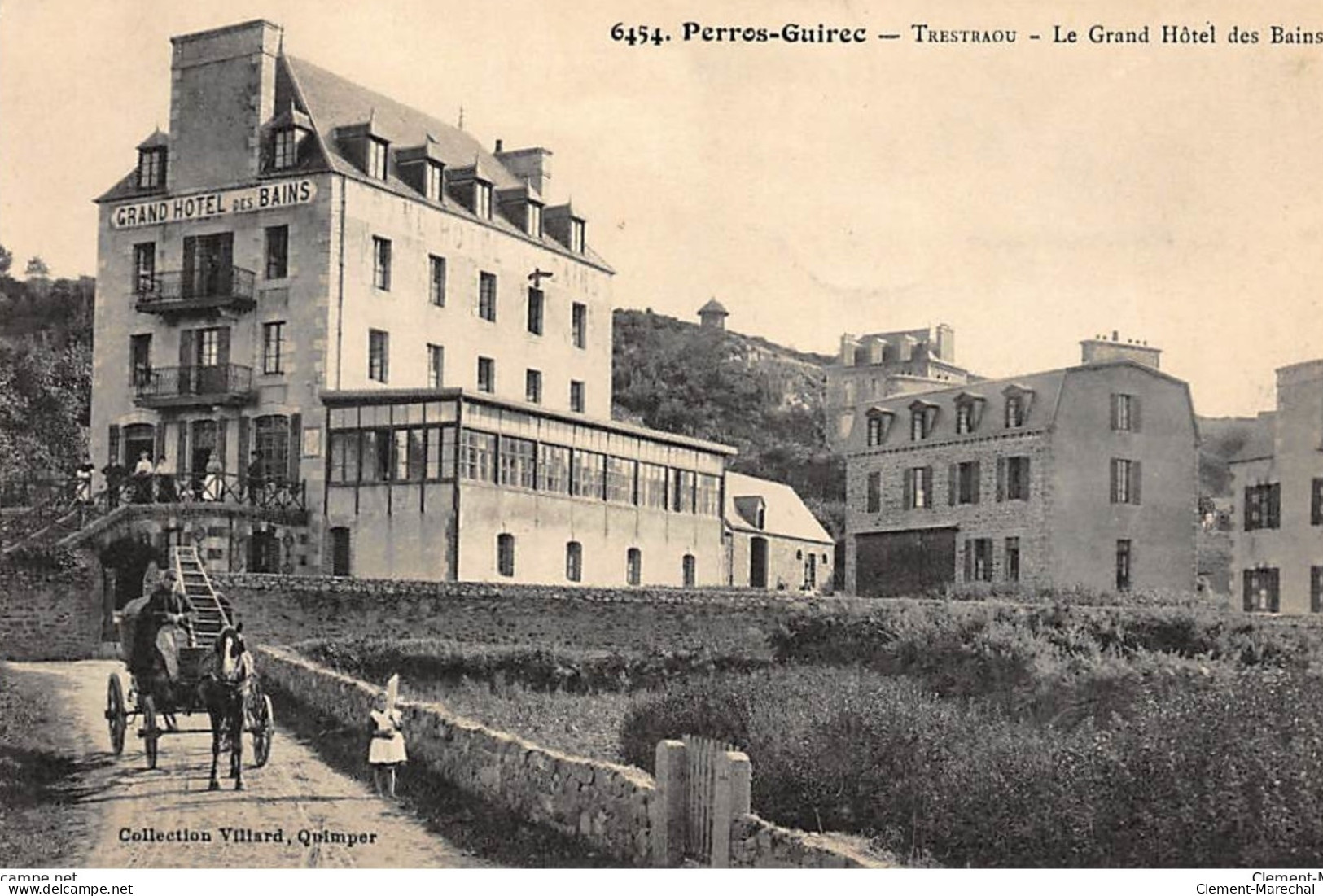 PERROS-GUIREC : Le Grand Hotel Des Bains - Tres Bon Etat - Perros-Guirec