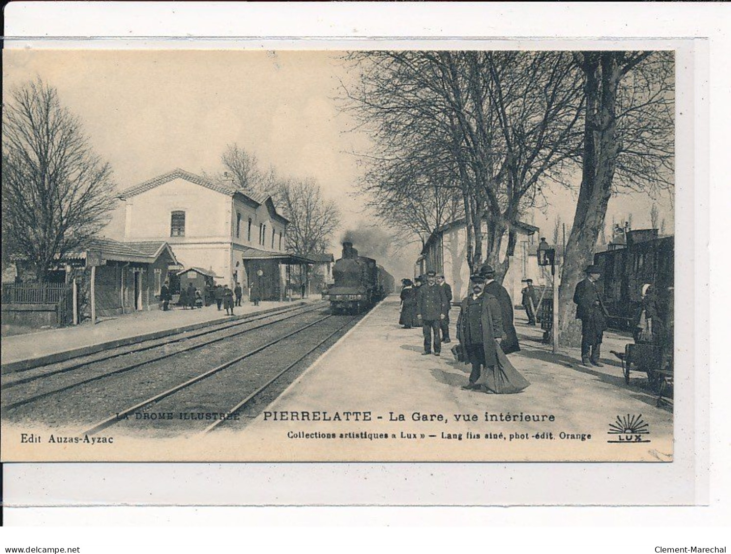 PIERRELATTE : La Gare, Vue Intérieure - Très Bon état - Other & Unclassified