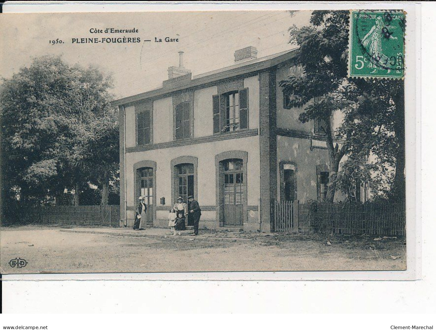 PLEINE-FOUGERES : Côte D'Emeraude, La Gare - Très Bon état - Sonstige & Ohne Zuordnung