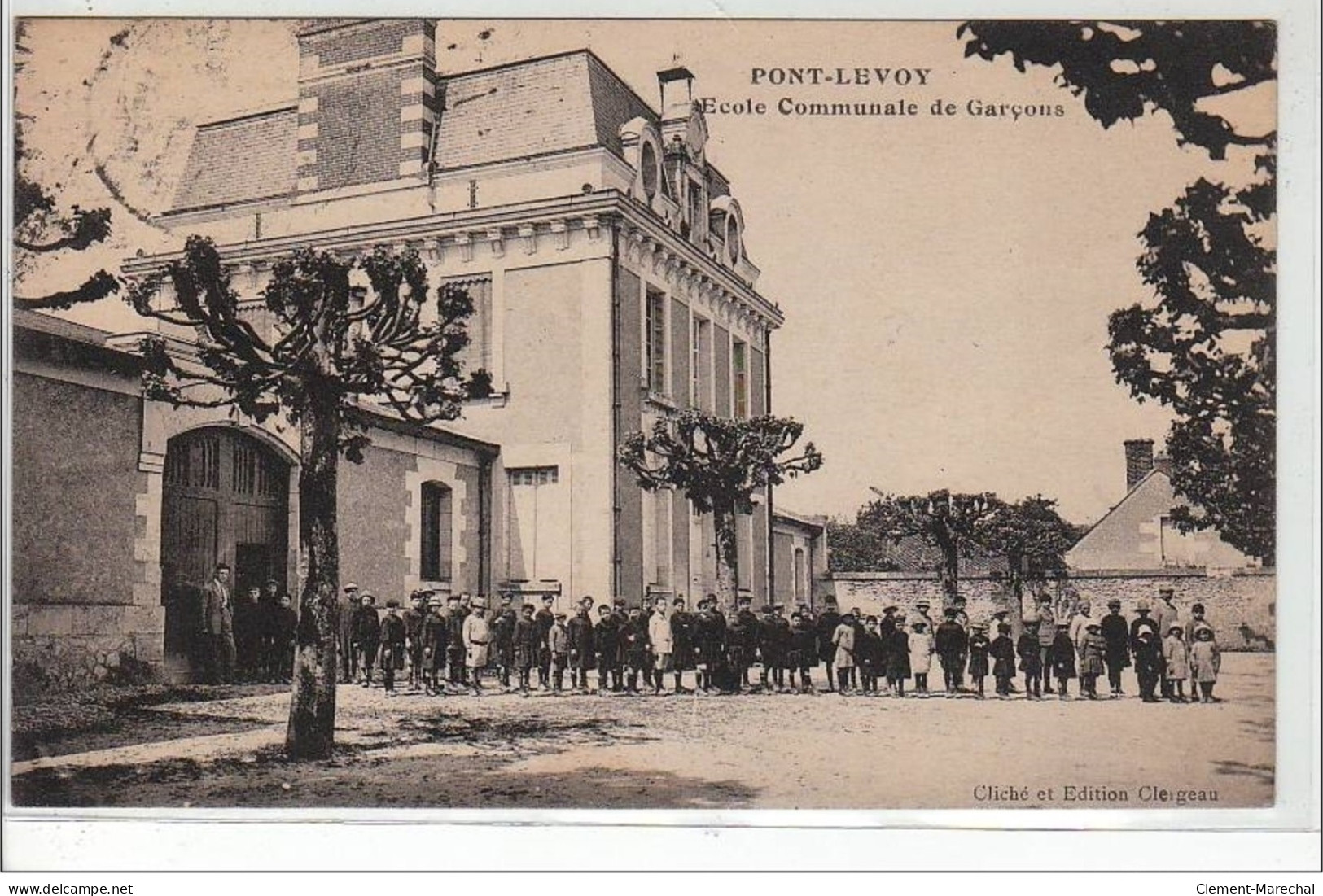 PONT LEVOY : école Communal Des Garçons - Très Bon état - Sonstige & Ohne Zuordnung