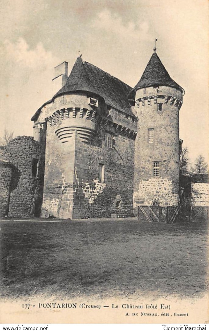 PONTARION : Le Chateau XV Siecle - Tres Bon Etat - Pontarion