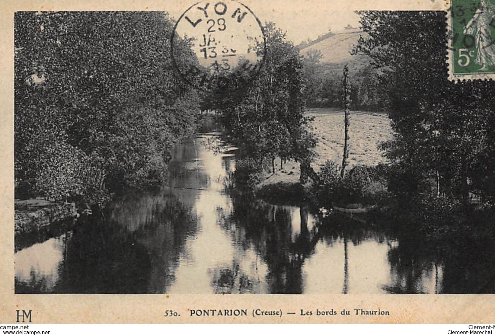 PONTARION : Les Bords Du Thaurion - Tres Bon Etat - Pontarion