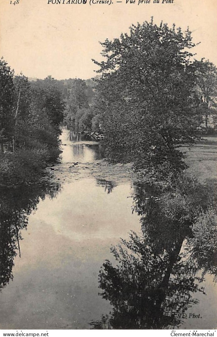 PONTARION : Vue Prise Du Pont - Tres Bon Etat - Pontarion