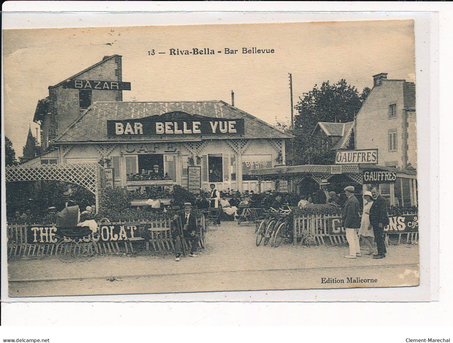 RIVA BELLA : Bar Bellevue - Très Bon état - Riva Bella