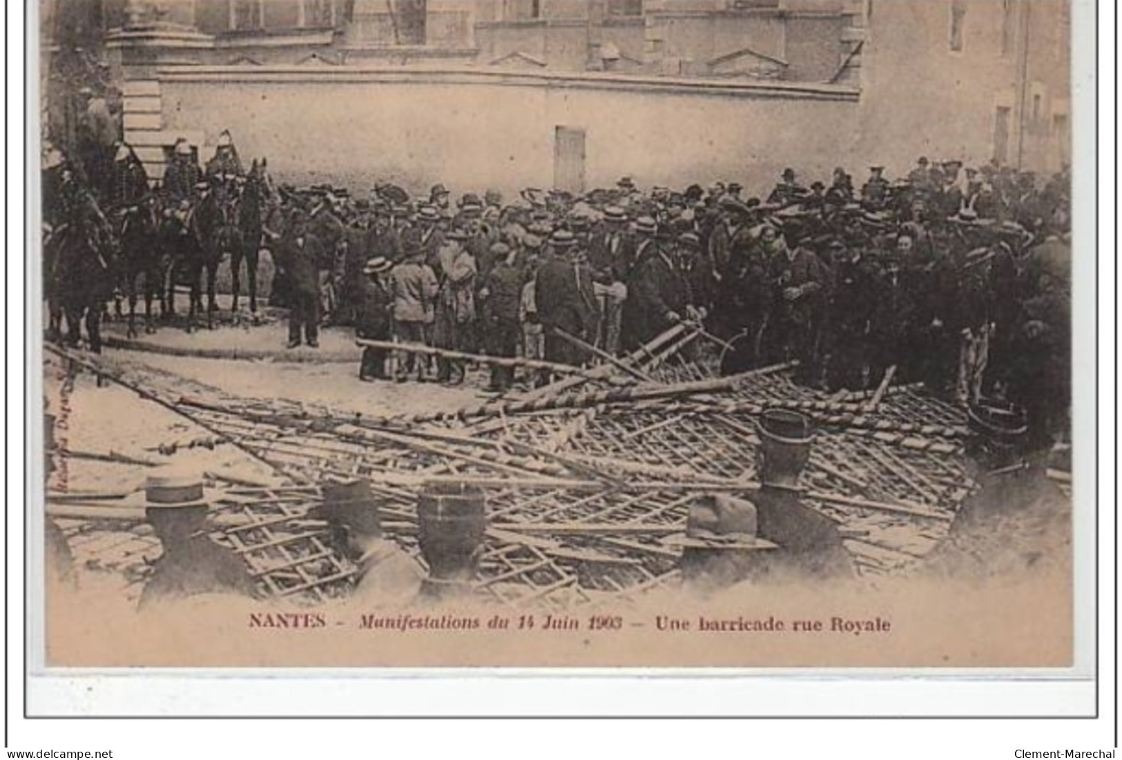 NANTES - Manifestations De 1903 - Très Bon état - Nantes