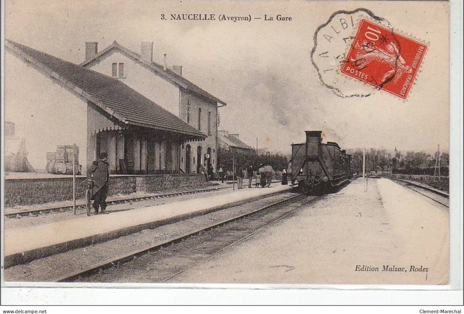 NAUCELLE : La  Gare - Très Bon état - Other & Unclassified