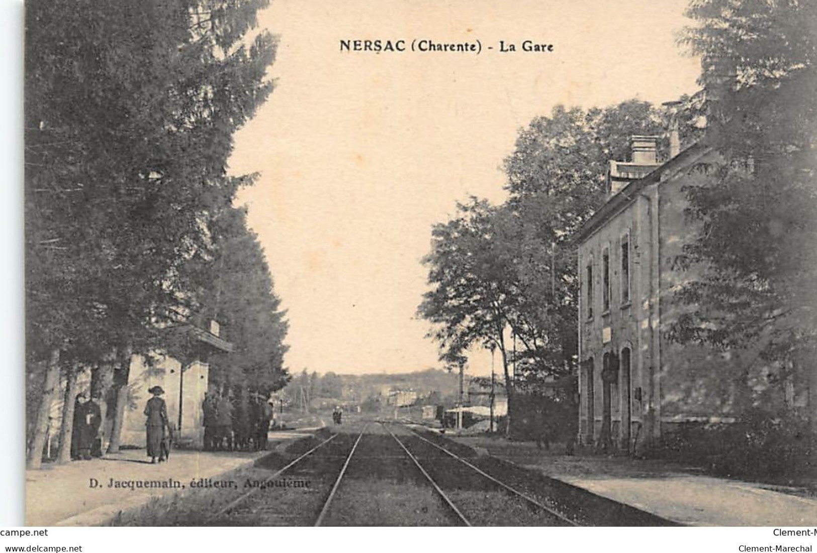 NERSAC : La Gare - Tres Bon Etat - Sonstige & Ohne Zuordnung