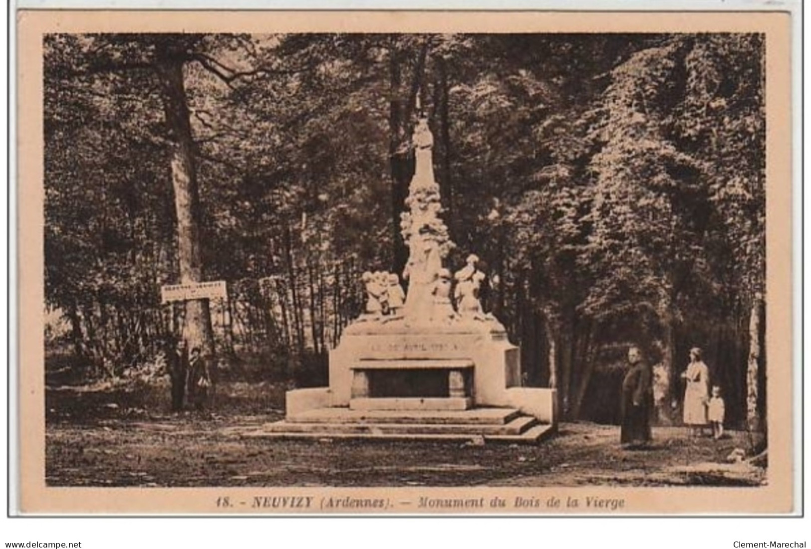 NEUVIZY : Monument Du Bois De La Vierge - Très Bon état - Sonstige & Ohne Zuordnung