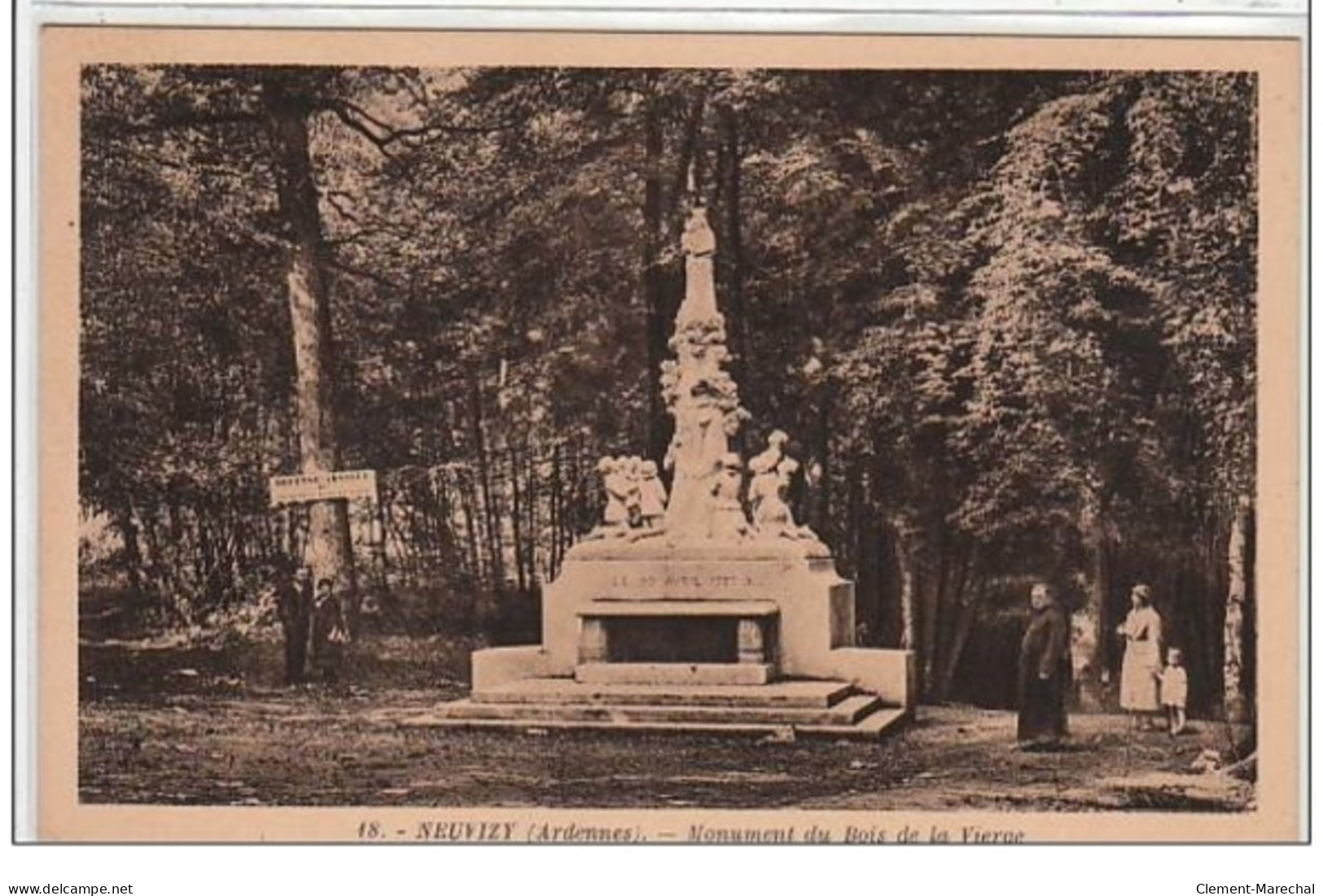 NEUVIZY : Monument Du Bois De La Vierge - Très Bon état - Sonstige & Ohne Zuordnung