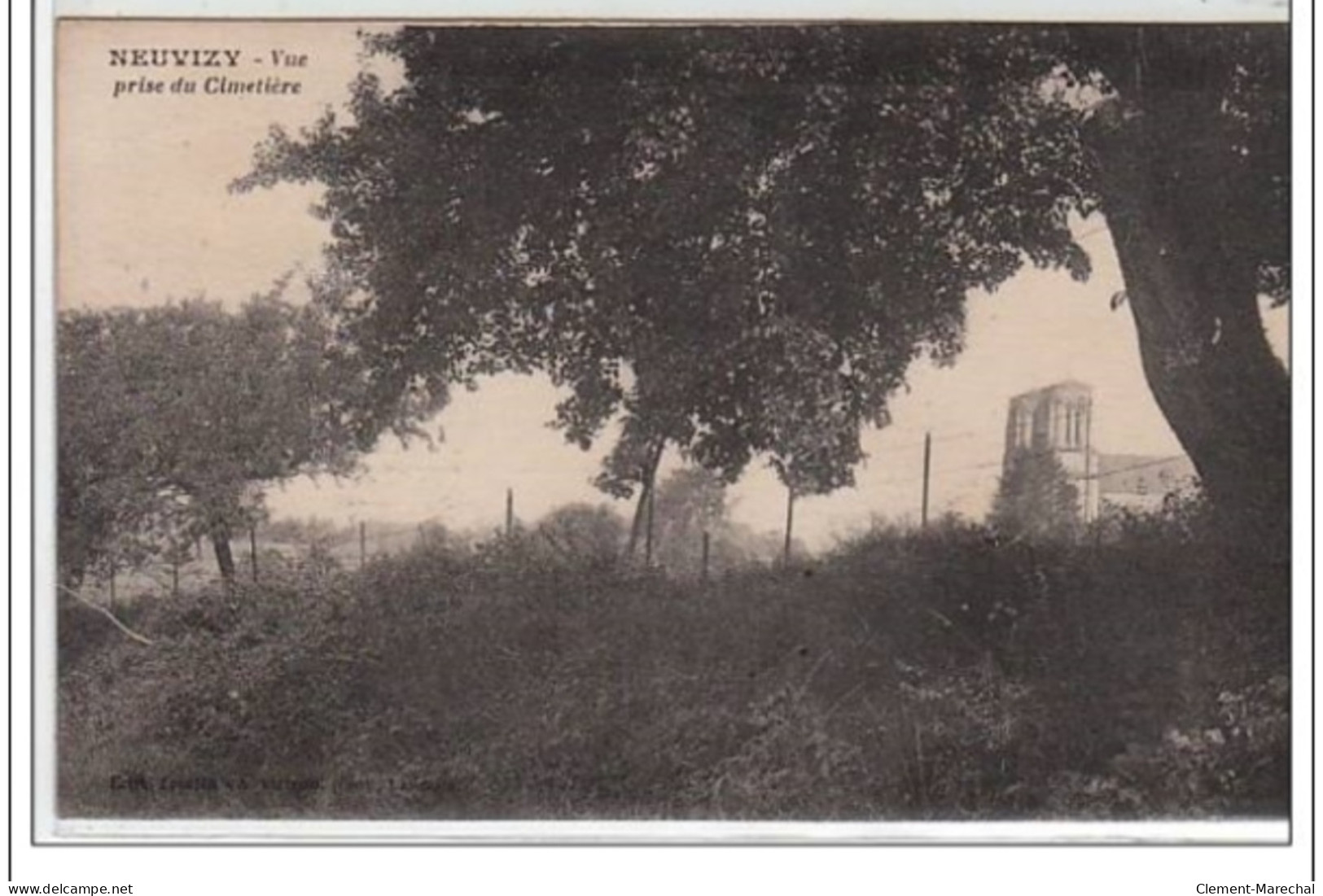 NEUVIZY : Vue Prise Du Cimetière - Très Bon état - Sonstige & Ohne Zuordnung